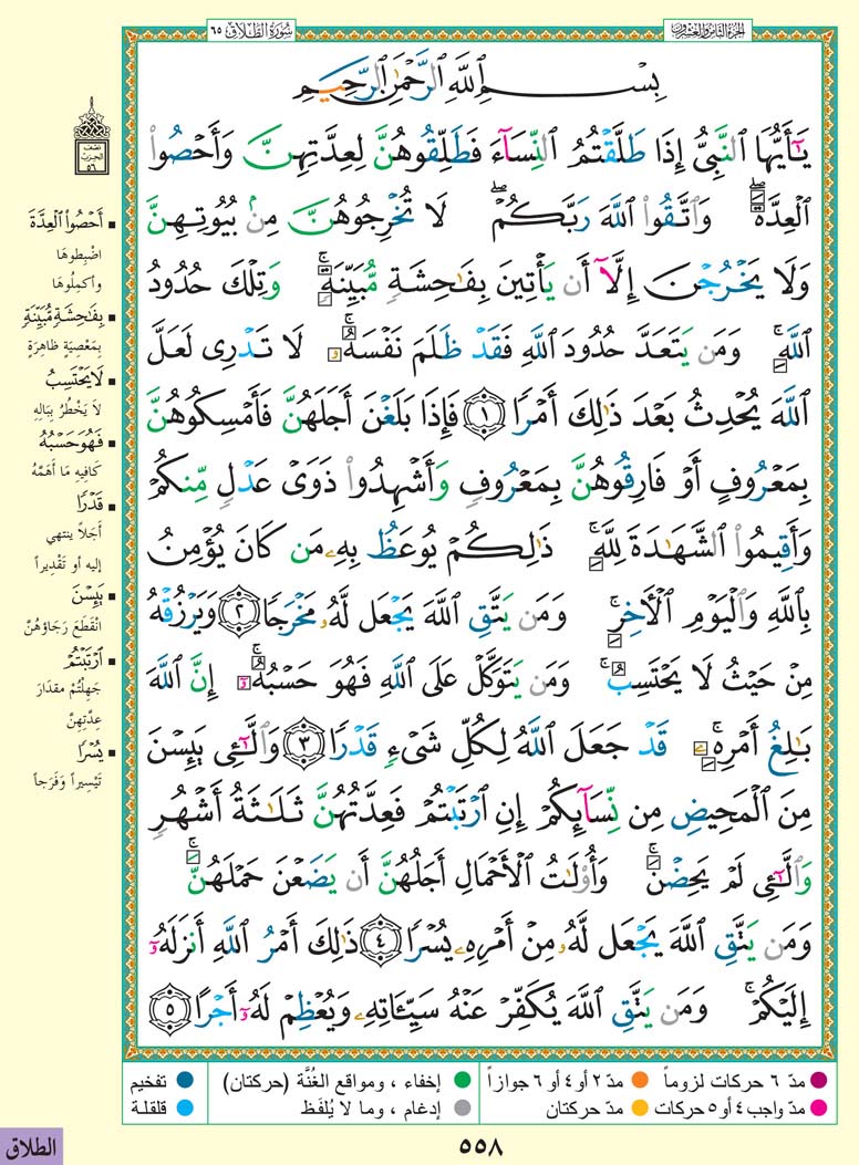 سورة الطلاق