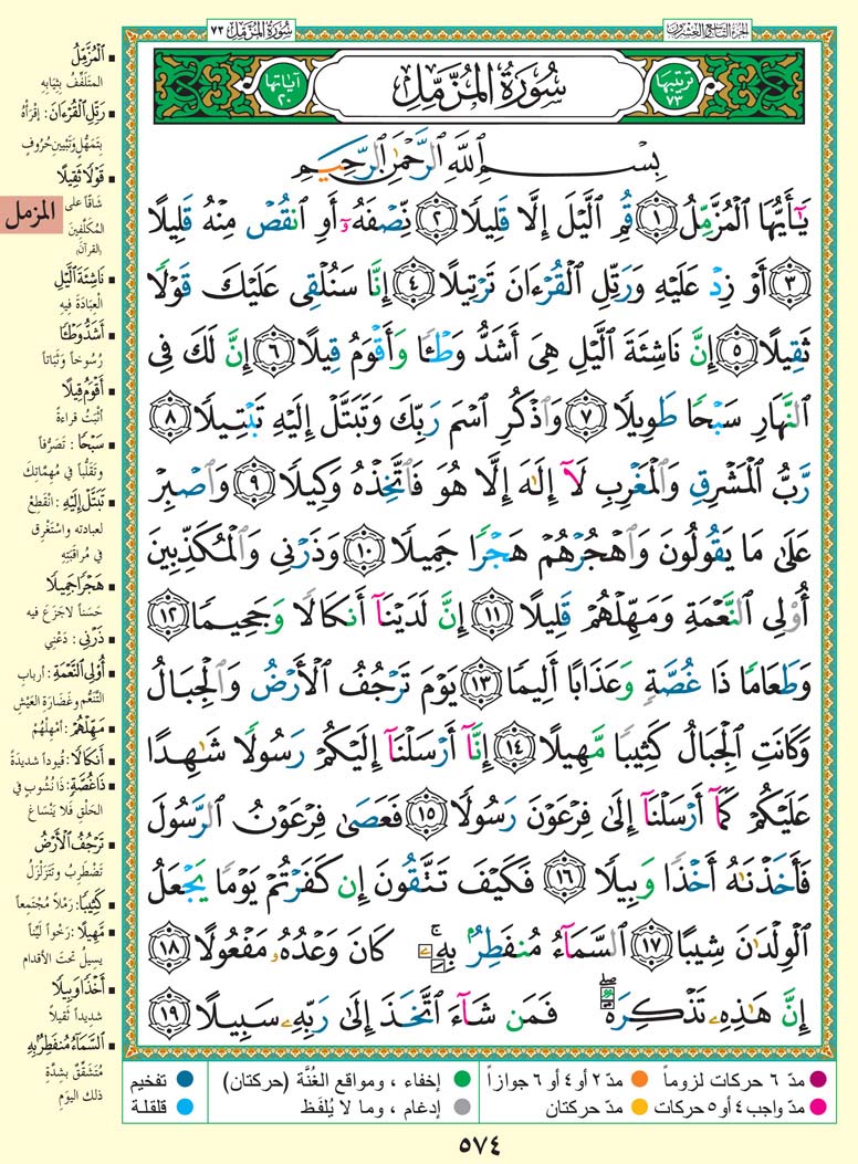 سورة المزمل